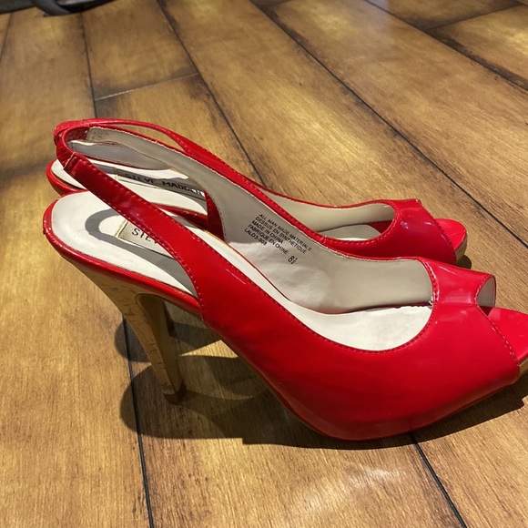 Steve Madden Red Heels - Picture 3 of 5